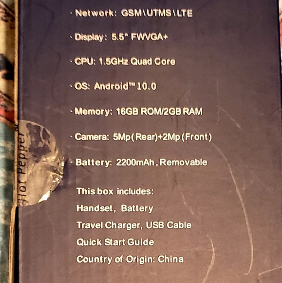 HP SERRANO 3 ANDROID SMARTPHONE - Picture 2 of 8